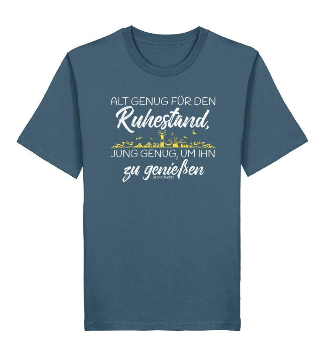 Alt genug für den Ruhestand individual · Herren Premium Bio T-Shirt-Herren Premium Bio T-Shirt-Stargazer-XS-Mooinzen