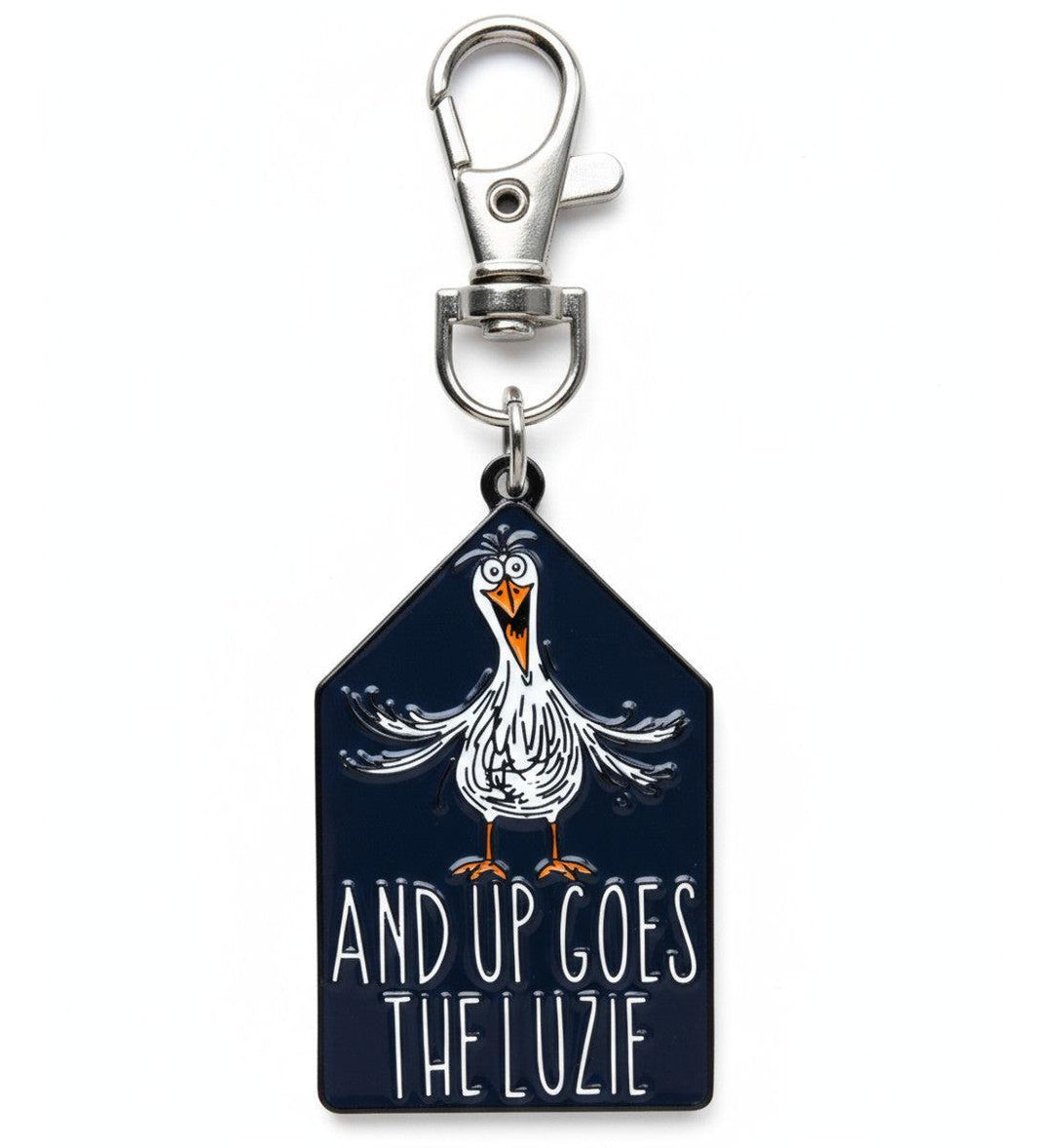 And Up Goes The Luzie · Emaille Anhänger-Emaille Anhänger-mehrfarbig-3,2cmx5cm-Mooinzen