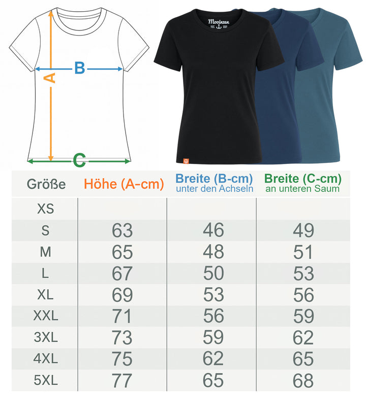 And up goes the Luzie · Damen Premium Signature Bio T-Shirt-Damen Signature Bio T-Shirt-Mooinzen