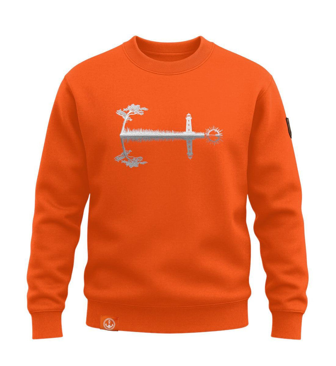 Anker Spiegel · Unisex Signature Premium Bio Sweatshirt-Unisex Signature Bio Sweatshirt-scarlet-ibis-S-Mooinzen