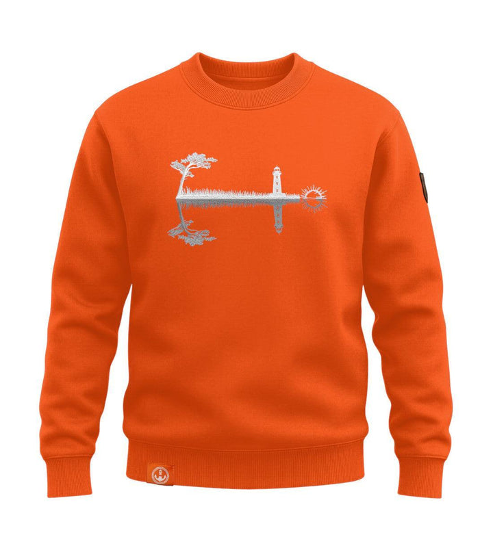 Anker Spiegel · Unisex Signature Premium Bio Sweatshirt-Unisex Signature Bio Sweatshirt-scarlet-ibis-S-Mooinzen