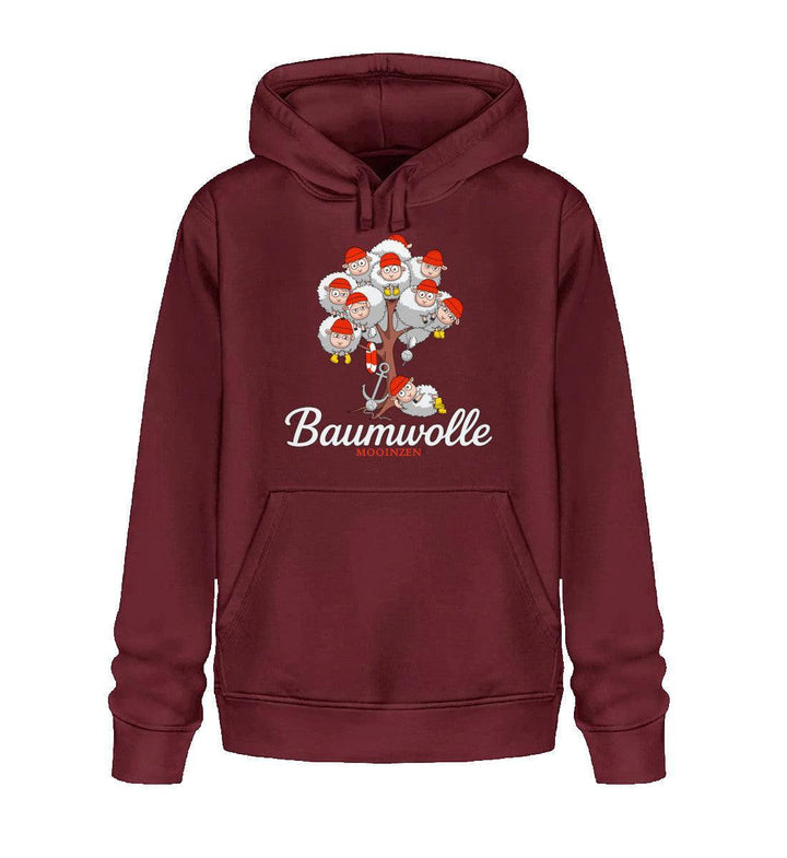 Baumwolle · Unisex Bio Hoodie-Unisex Bio Hoodie-Burgundy-XS-Mooinzen