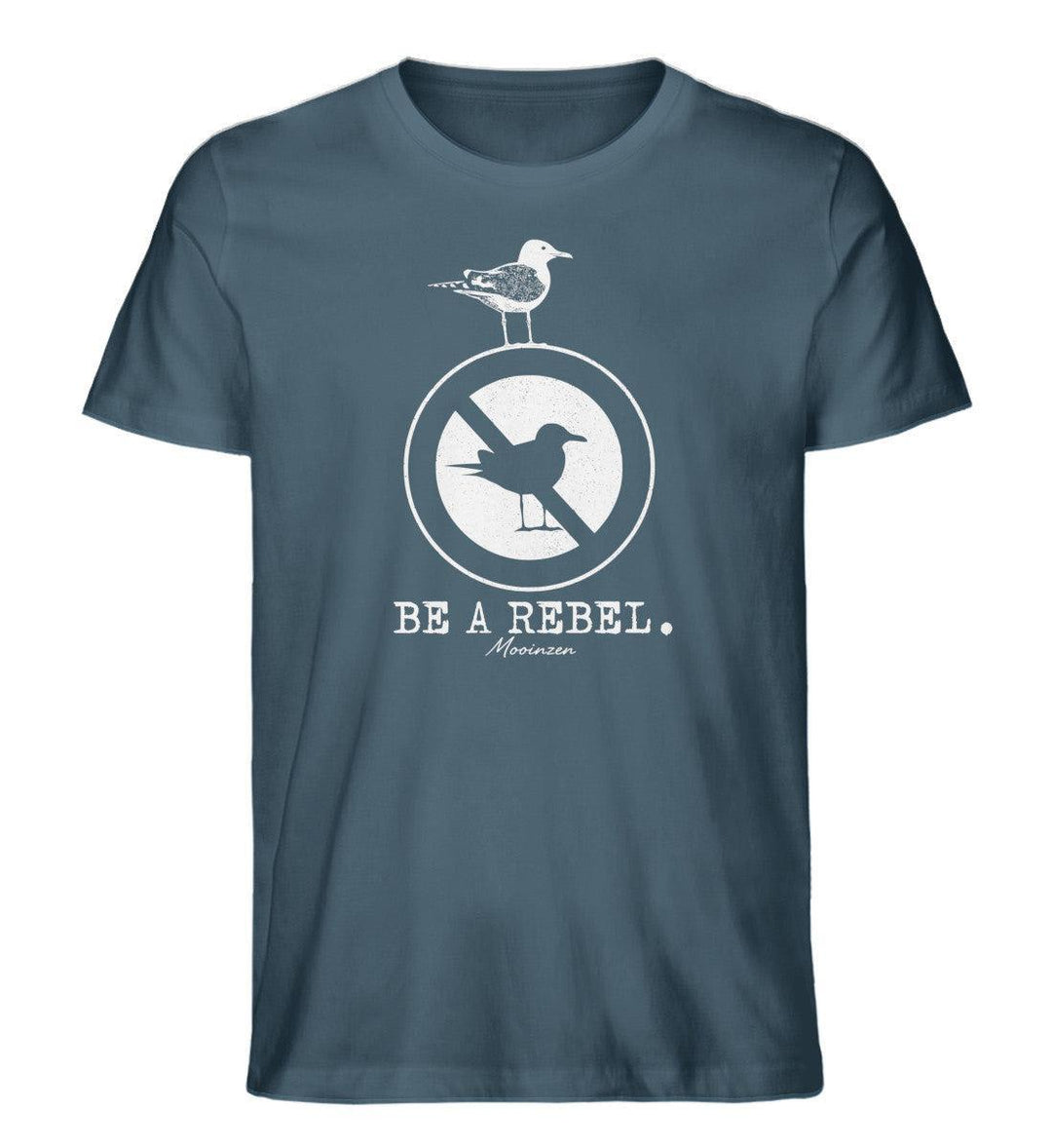 Be a rebel · Herren Premium Bio T-Shirt-Herren Premium Bio T-Shirt-Stargazer-XS-Mooinzen
