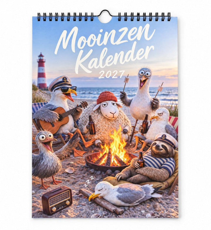 DIN A4 · Mooinzen Kalender 2027-72-Accessoires-mehrfarbig-Din A4-Mooinzen