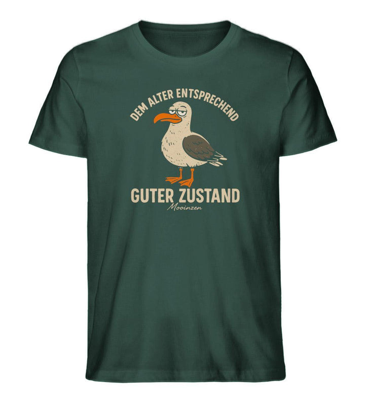 Dem alter entsprechend guter Zustand · Herren Premium Bio T-Shirt-Herren Premium Bio T-Shirt-Glazed Green-XS-Mooinzen