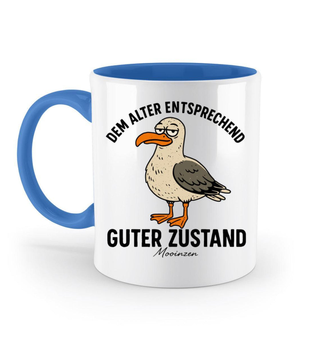 Dem alter entsprechend guter Zustand · Keramiktasse Zweifarbig-Keramik Tasse Zweifarbig-Blue-330ml-Mooinzen