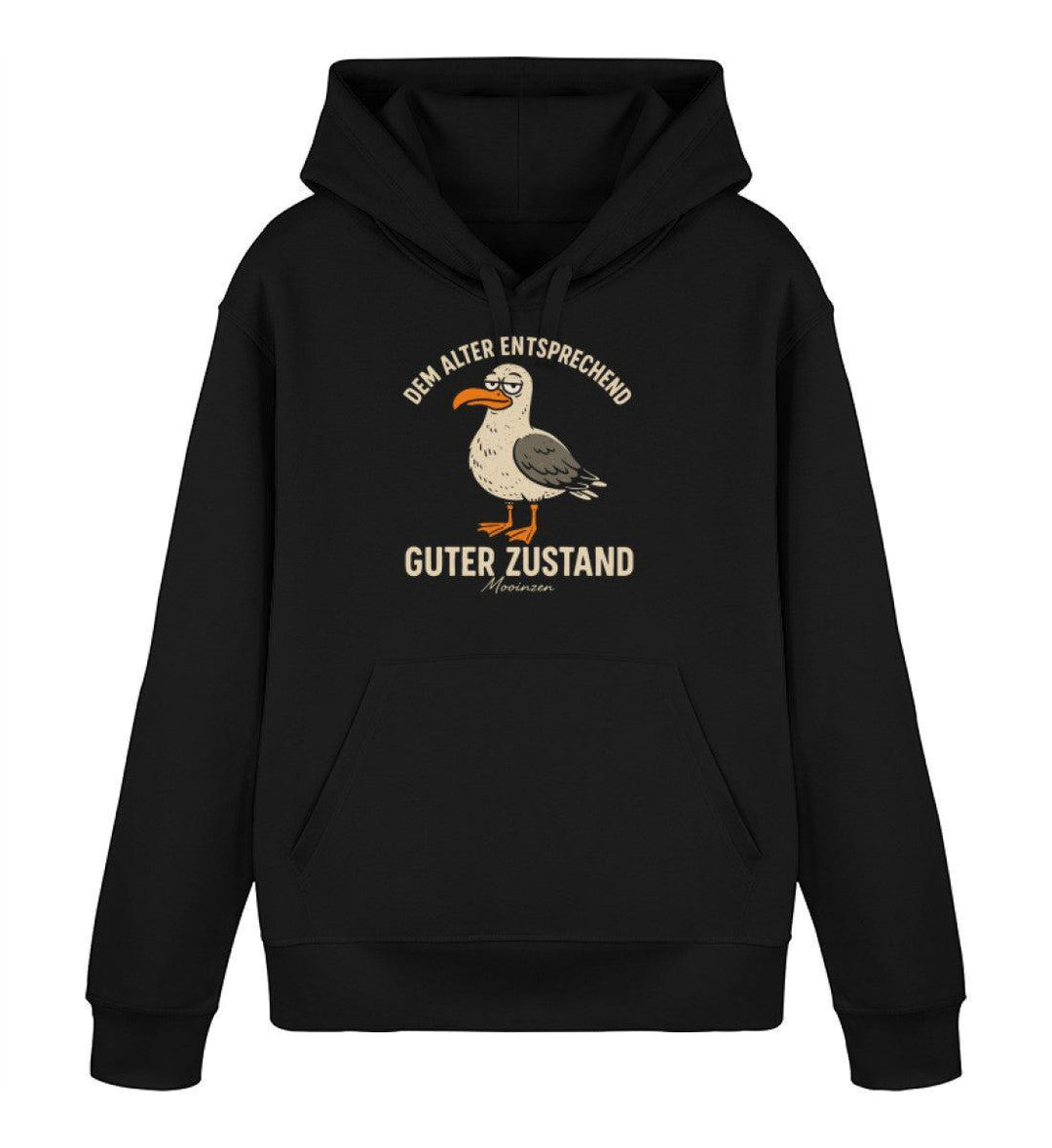 Dem alter entsprechend guter Zustand · Unisex Bio Hoodie-Unisex Bio Hoodie-Black-XS-Mooinzen