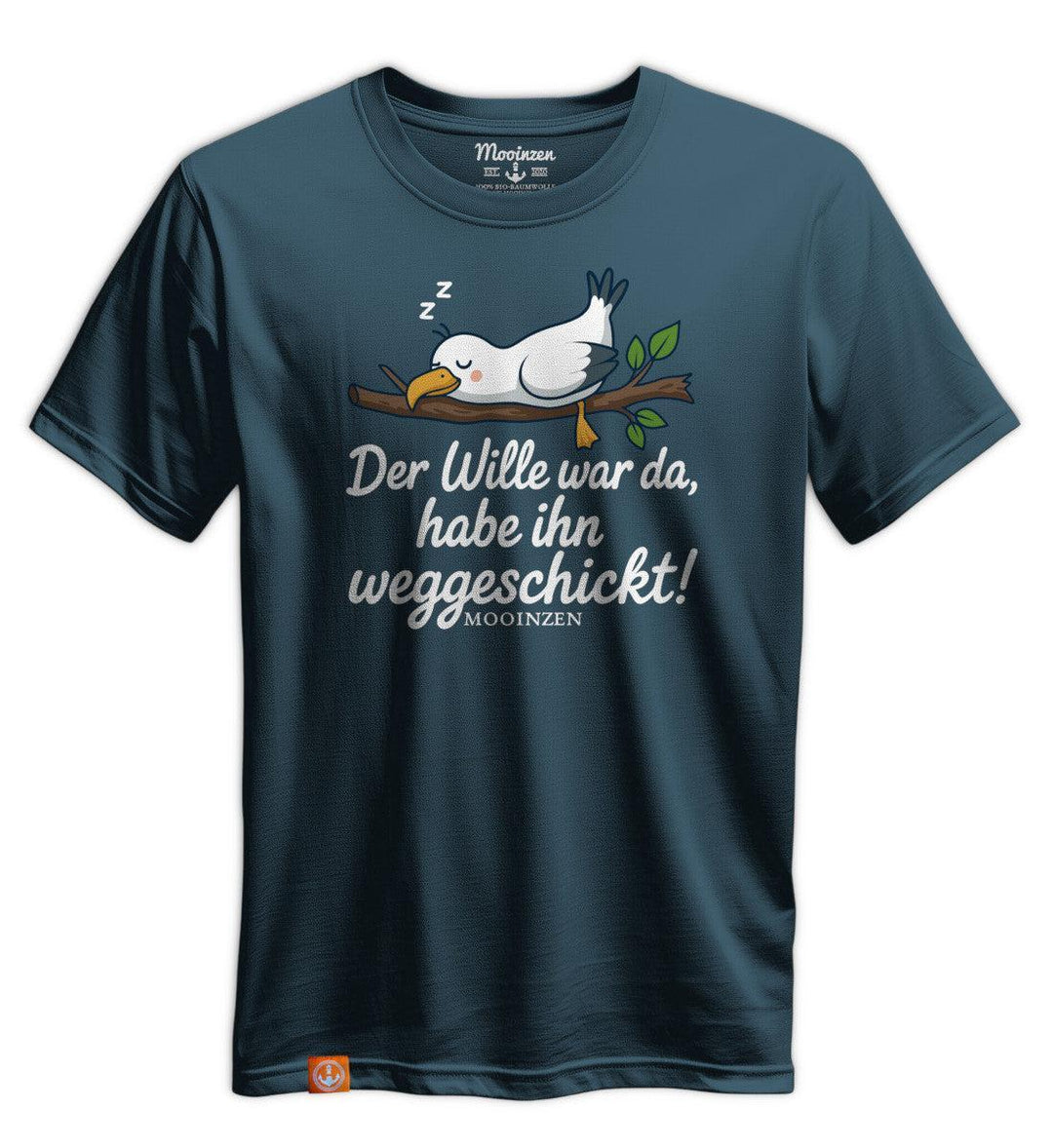 Der Wille war da weggeschickt · Unisex Premium Bio T-Shirt-Unisex Premium Bio T-Shirt-stargazer-S-Mooinzen