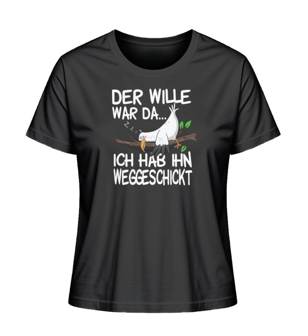 Der Wille war da weggeschickt · Damen Premium Bio T-Shirt 2.0-Damen Premium Bio T-Shirt 2.0-Mooinzen