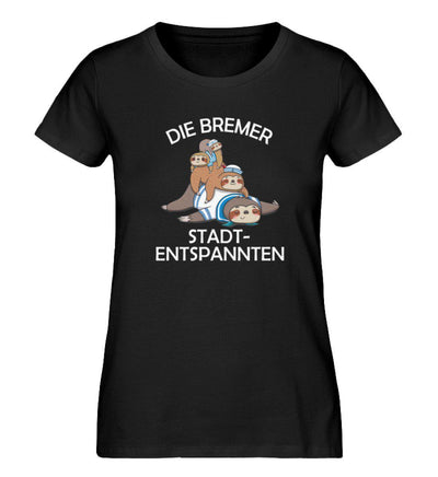 Die Bremer Stadtentspannten · Damen Premium Bio T-Shirt-Damen Premium Bio T-Shirt-Black-S-Mooinzen