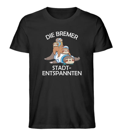 Die Bremer Stadtentspannten · Herren Premium Bio T-Shirt-Herren Premium Bio T-Shirt-Black-XS-Mooinzen