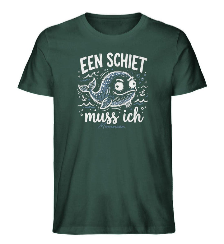 Een Schiet muss ich · Herren Premium Bio T-Shirt-Herren Premium Bio T-Shirt-Glazed Green-XS-Mooinzen