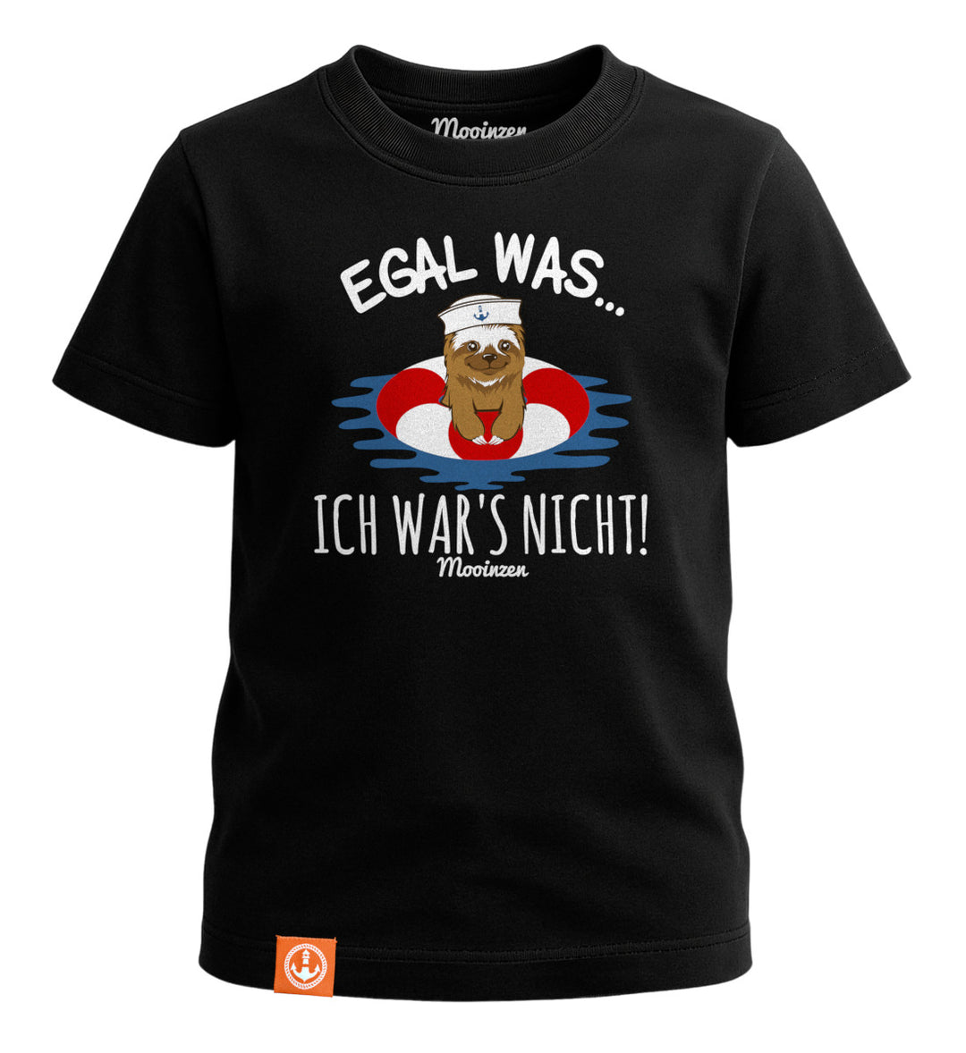 Egal Was... Ich Wars Nicht! · Kinder Premium Signature Bio T-Shirt-Kinder Premium Bio T-Shirt (Eigenproduktion)-black-beauty-98/104-Mooinzen