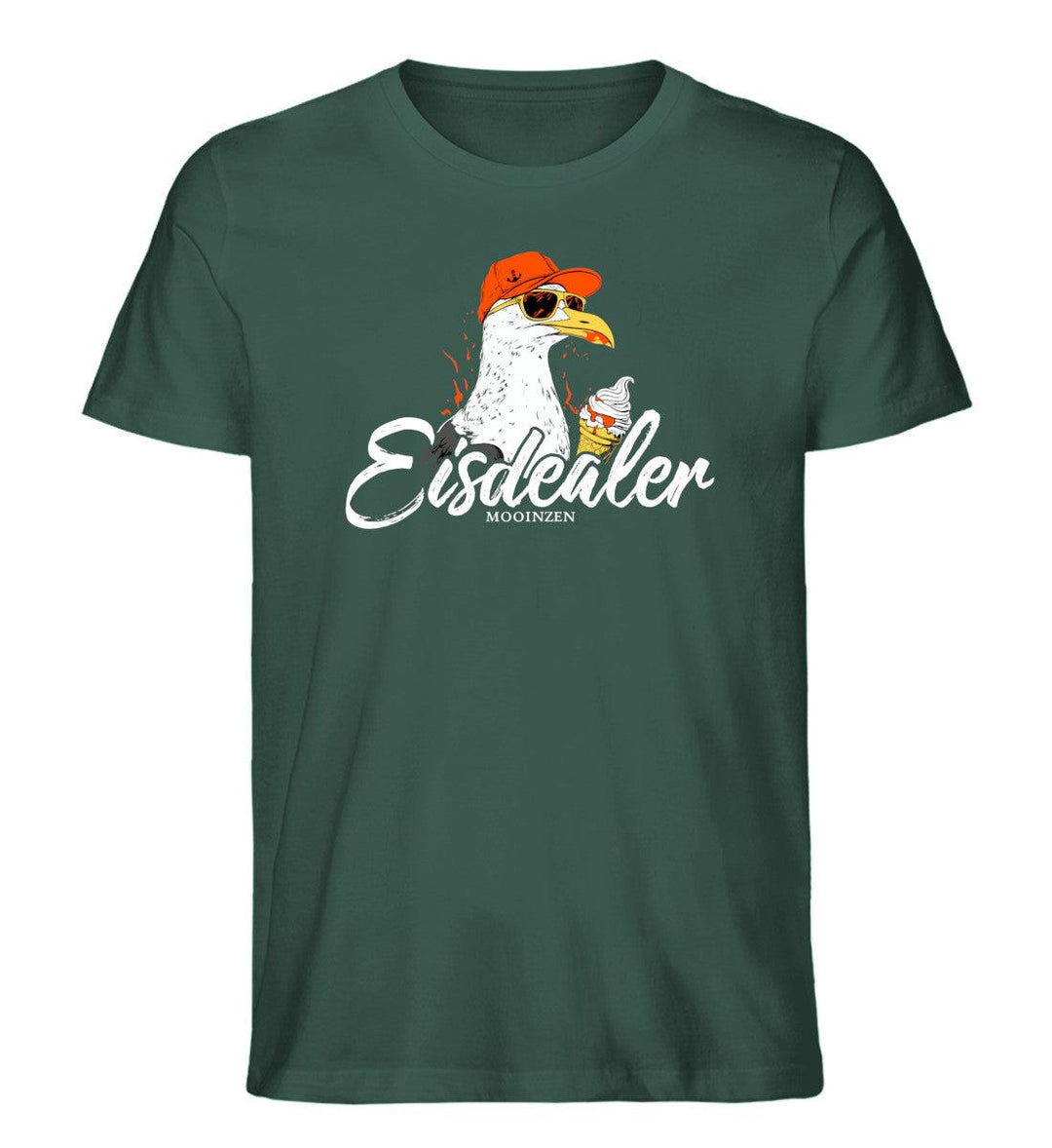 Eisdealer · Herren Premium Bio T-Shirt-Herren Premium Bio T-Shirt-Glazed Green-XS-Mooinzen