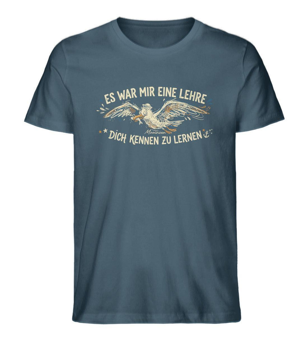 Es war mir eine Lehre dich kennen zu lernen · Herren Premium Bio T-Shirt-Herren Premium Bio T-Shirt-Stargazer-XS-Mooinzen