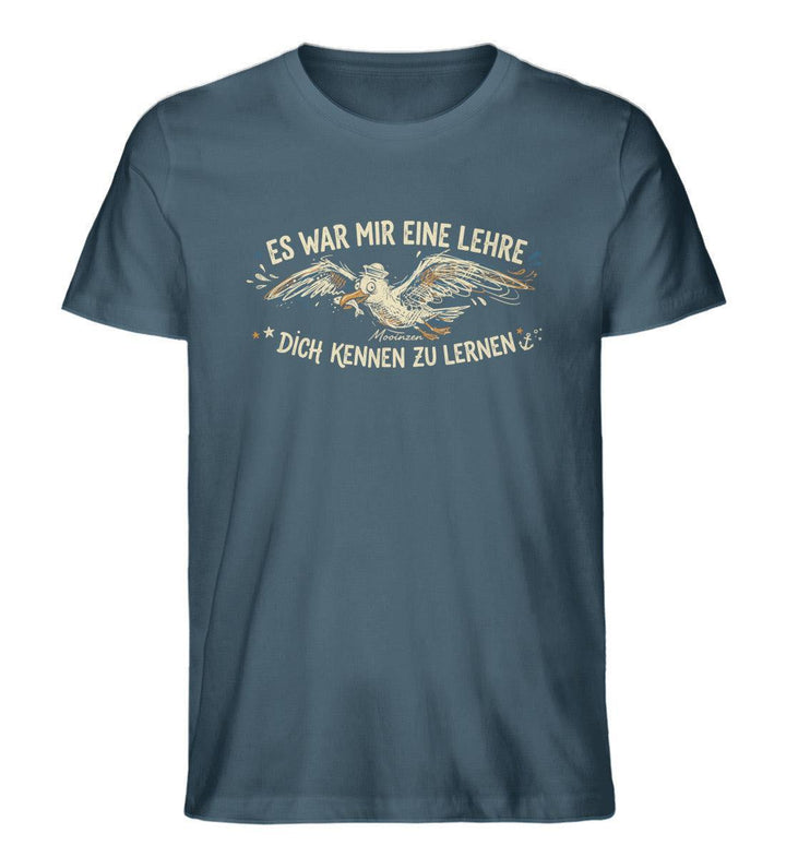 Es war mir eine Lehre dich kennen zu lernen · Herren Premium Bio T-Shirt-Herren Premium Bio T-Shirt-Stargazer-XS-Mooinzen