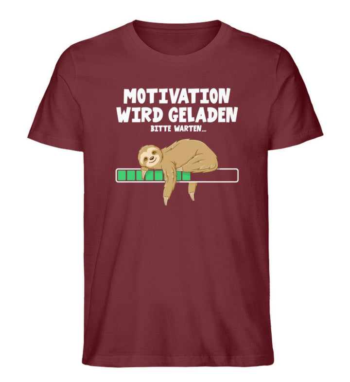 Faultier Motivation · Herren Premium Bio T-Shirt-Herren Premium Bio T-Shirt-Mooinzen