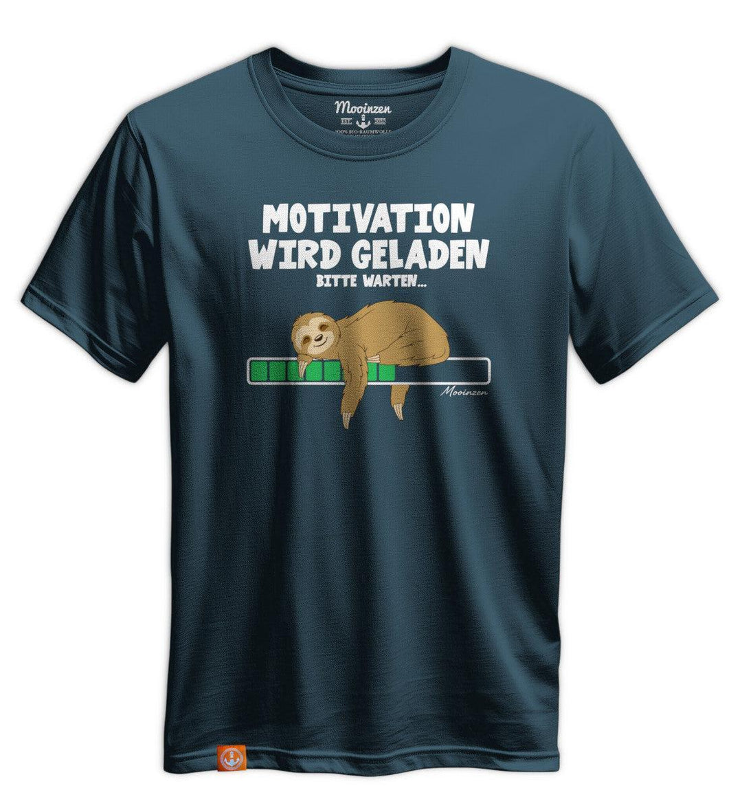 Faultier Motivation · Unisex Premium Bio T-Shirt-Unisex Premium Bio T-Shirt-stargazer-S-Mooinzen