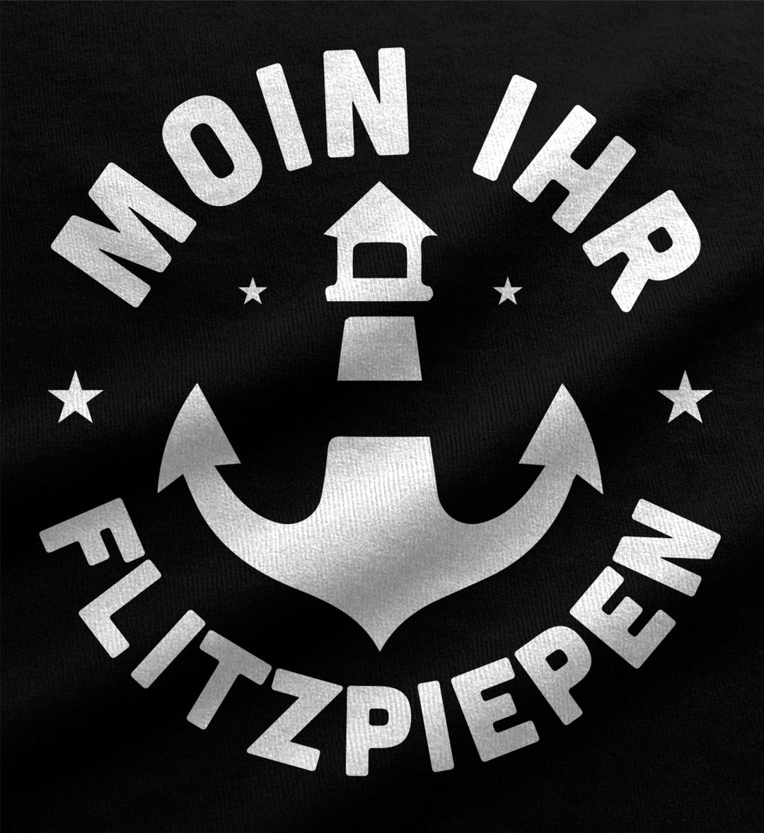 Moin ihr Flitzpiepen · Herren Premium Bio T-Shirt-Herren Premium Bio T-Shirt-Black-XS-Mooinzen