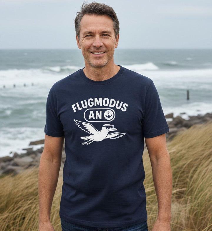 Flugmodus an · Herren Premium Bio T-Shirt-Herren Premium Bio T-Shirt-Mooinzen