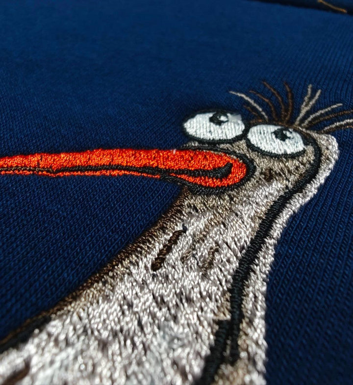 Früher war Alles besser! · Unisex Bio Schalkragen Sweatshirt (ohne Kapuze)-Unisex Bio Schalkragen Sweatshirt-Mooinzen