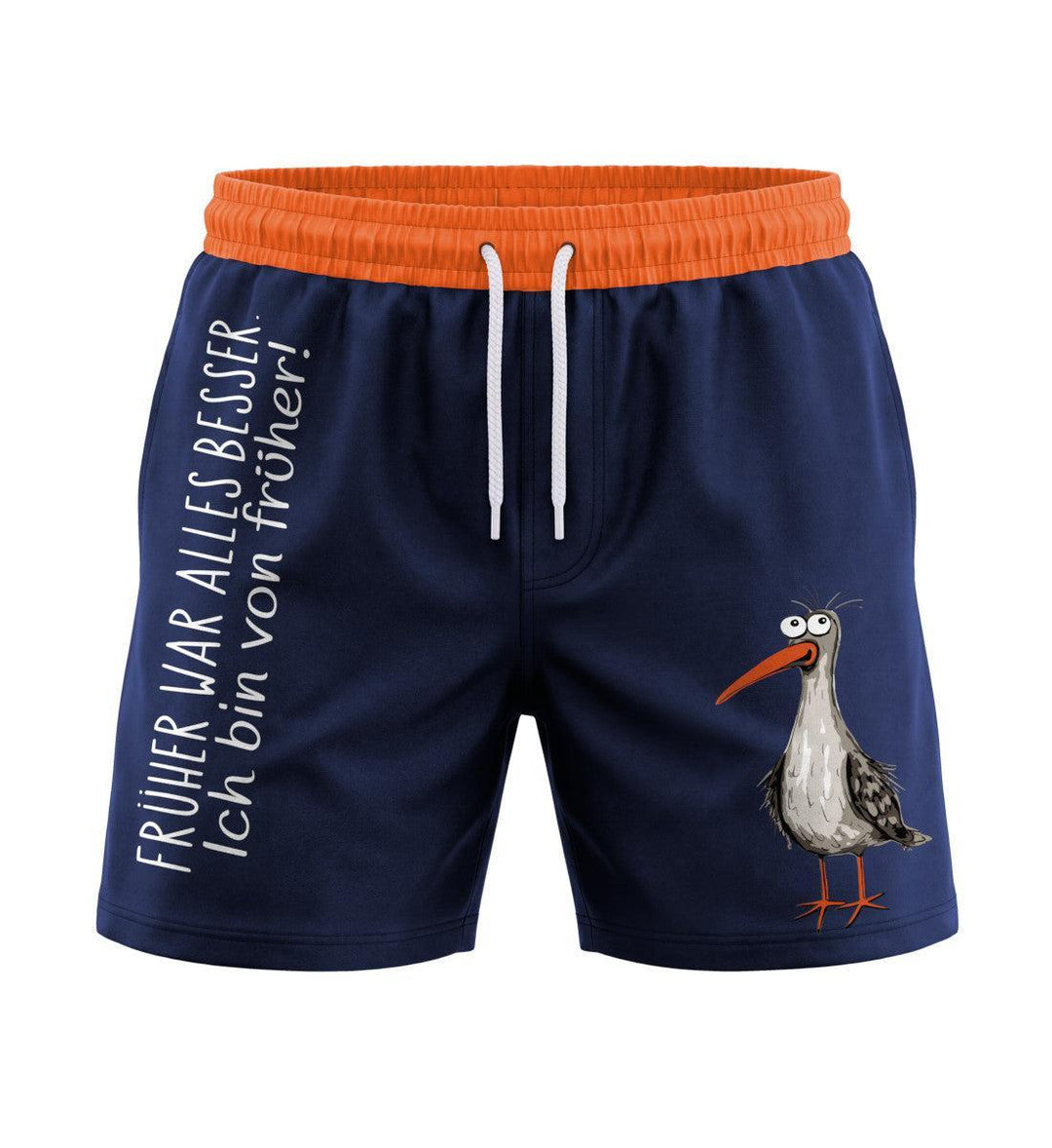 Früher war alles besser · Herren Premium Badeshorts-Herren Premium Badeshorts-navy-S-Mooinzen