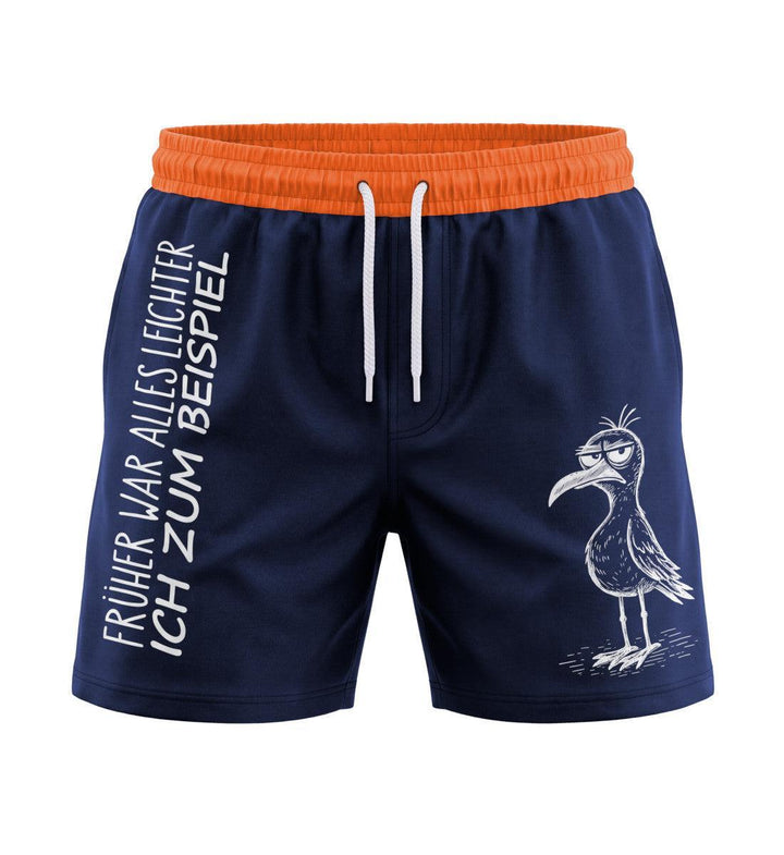 Früher war alles leichter · Herren Premium Badeshorts-Herren Premium Badeshorts-navy-S-Mooinzen