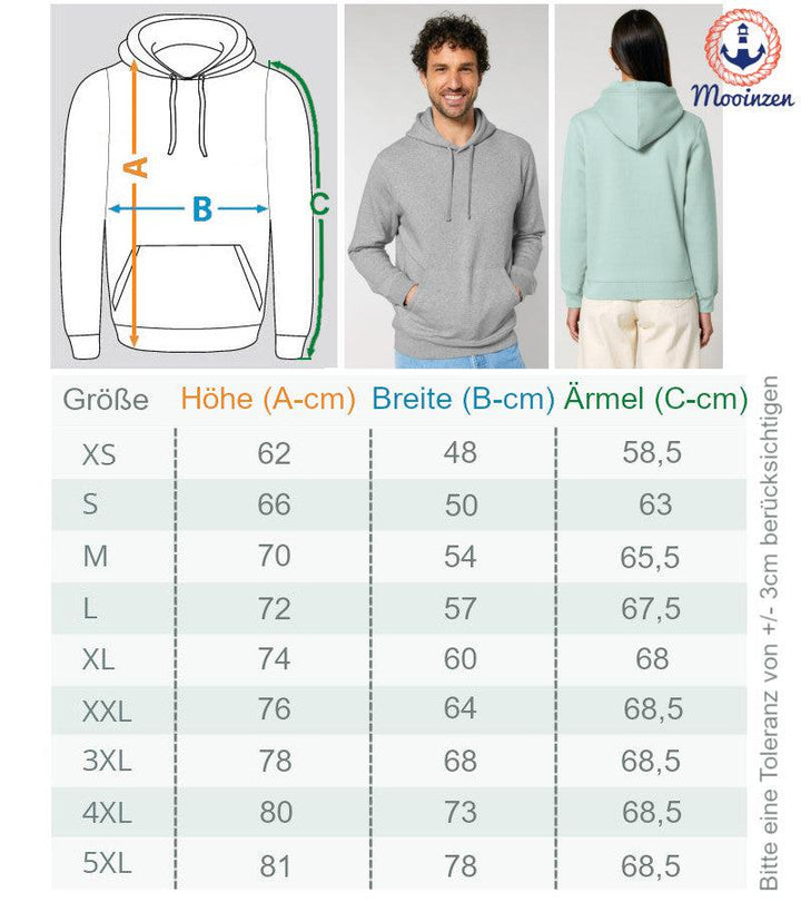 Es ist, wie es ist... · Unisex Bio Hoodie-Unisex Bio Hoodie-Mooinzen