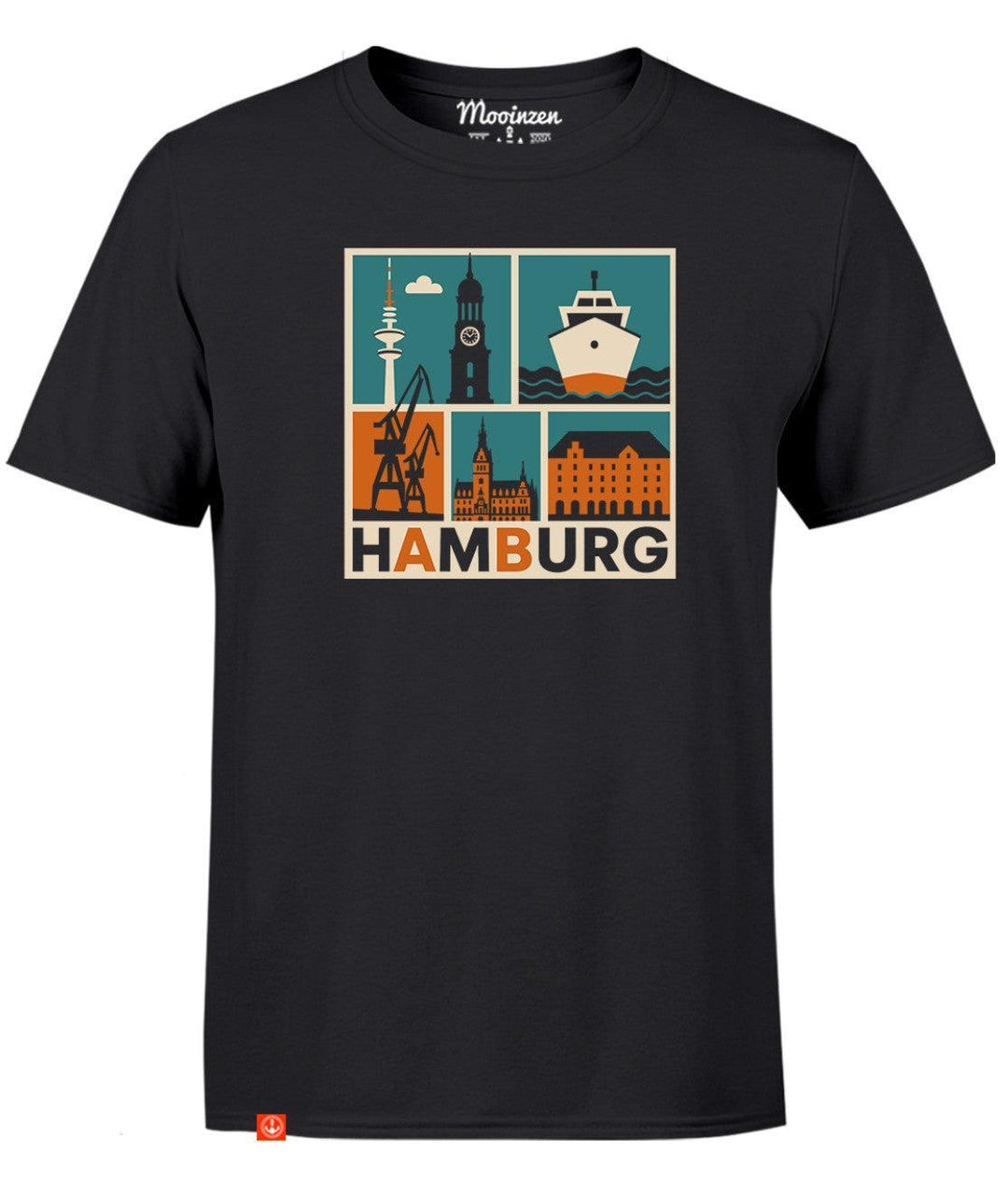 GHE Pictogramm · Unisex Premium Bio T-Shirt-72-Accessoires-black-beauty-XS-Mooinzen