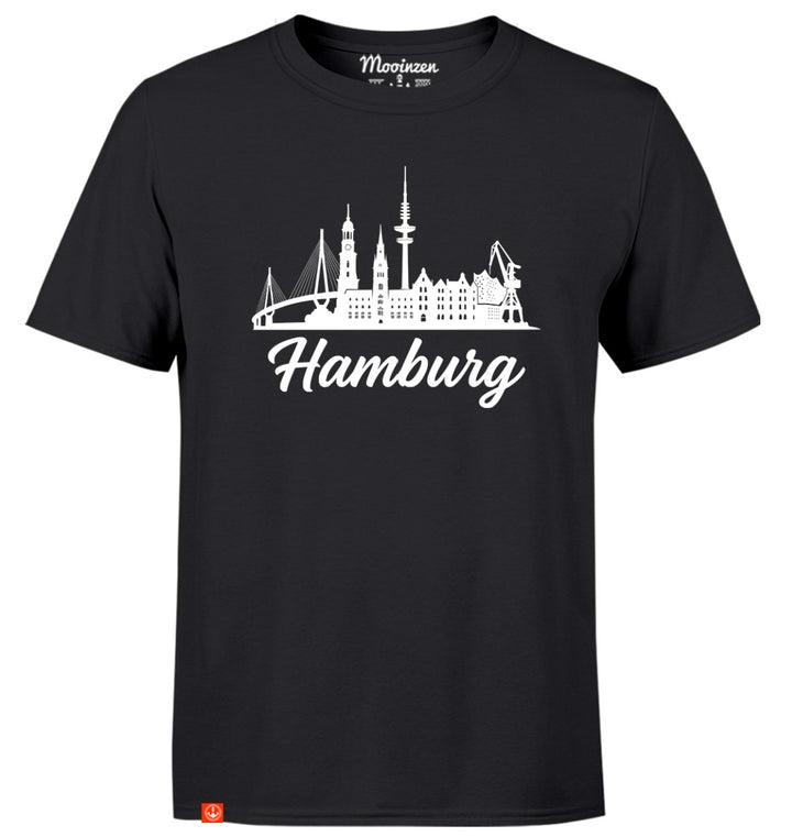 GHE skyline · Unisex Premium Bio T-Shirt-72-Accessoires-black-beauty-XS-Mooinzen
