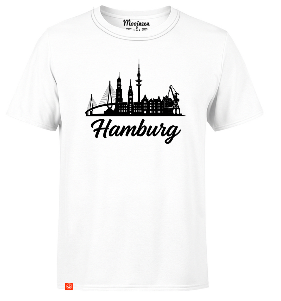 GHE skyline · Unisex Premium Bio T-Shirt-72-Accessoires-white-XS-Mooinzen