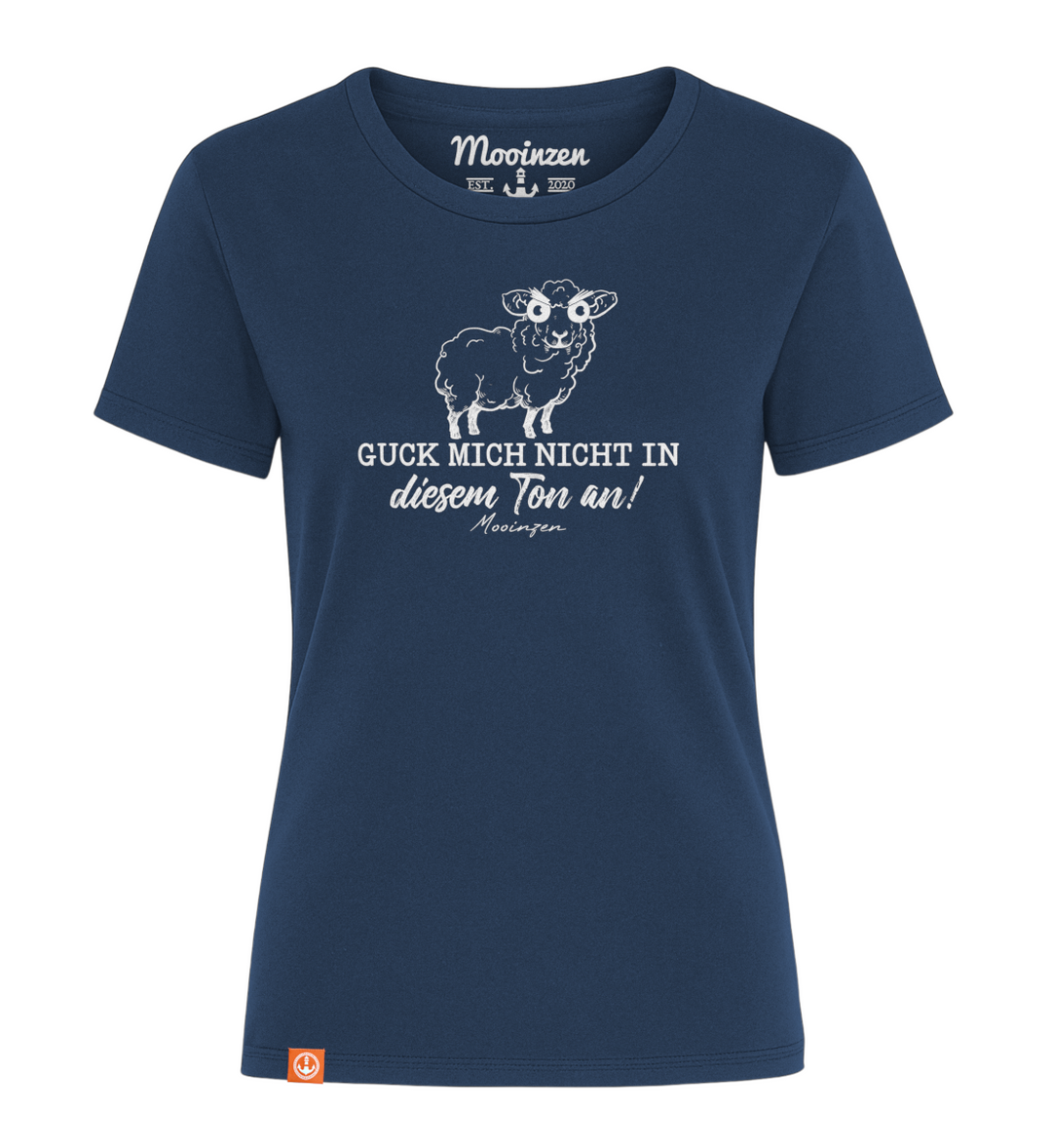 Guck Mich Nicht In Diesem Ton An! · Damen Premium Signature Bio T-Shirt-Damen Signature Bio T-Shirt-dress-blue-XS-Mooinzen