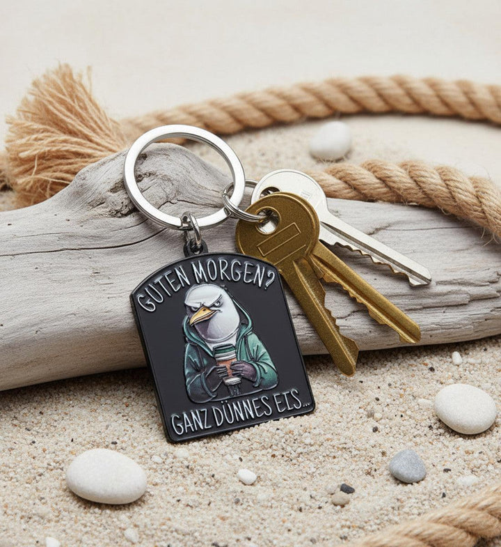 Guten Morgen Ganz Dünnes Eis · Anhänger-Emaille Anhänger-Mooinzen