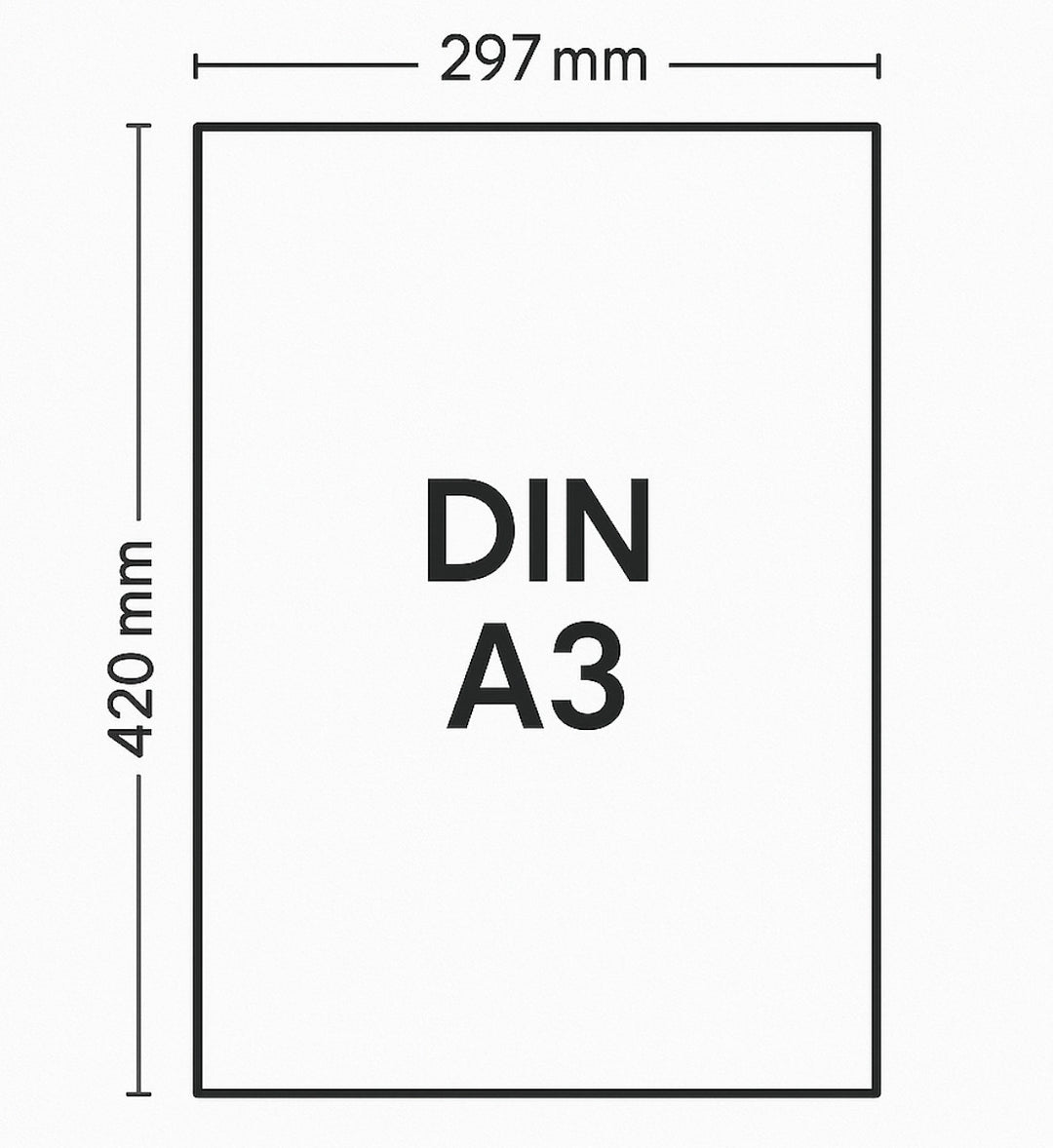 Guten Morgen Ganz Dünnes Eis · DIN A3 Poster-Poster-Mooinzen