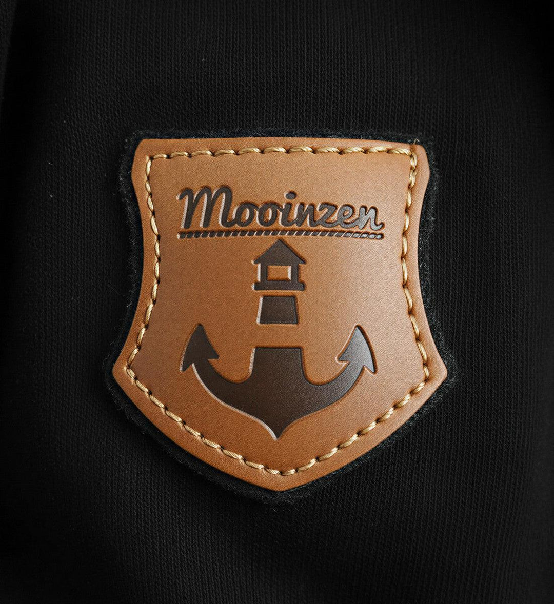 Guten Morgen? Ganz dünnes Eis... · Unisex Bio Schalkragen Sweatshirt (ohne Kapuze)-Unisex Bio Schalkragen Sweatshirt-Mooinzen