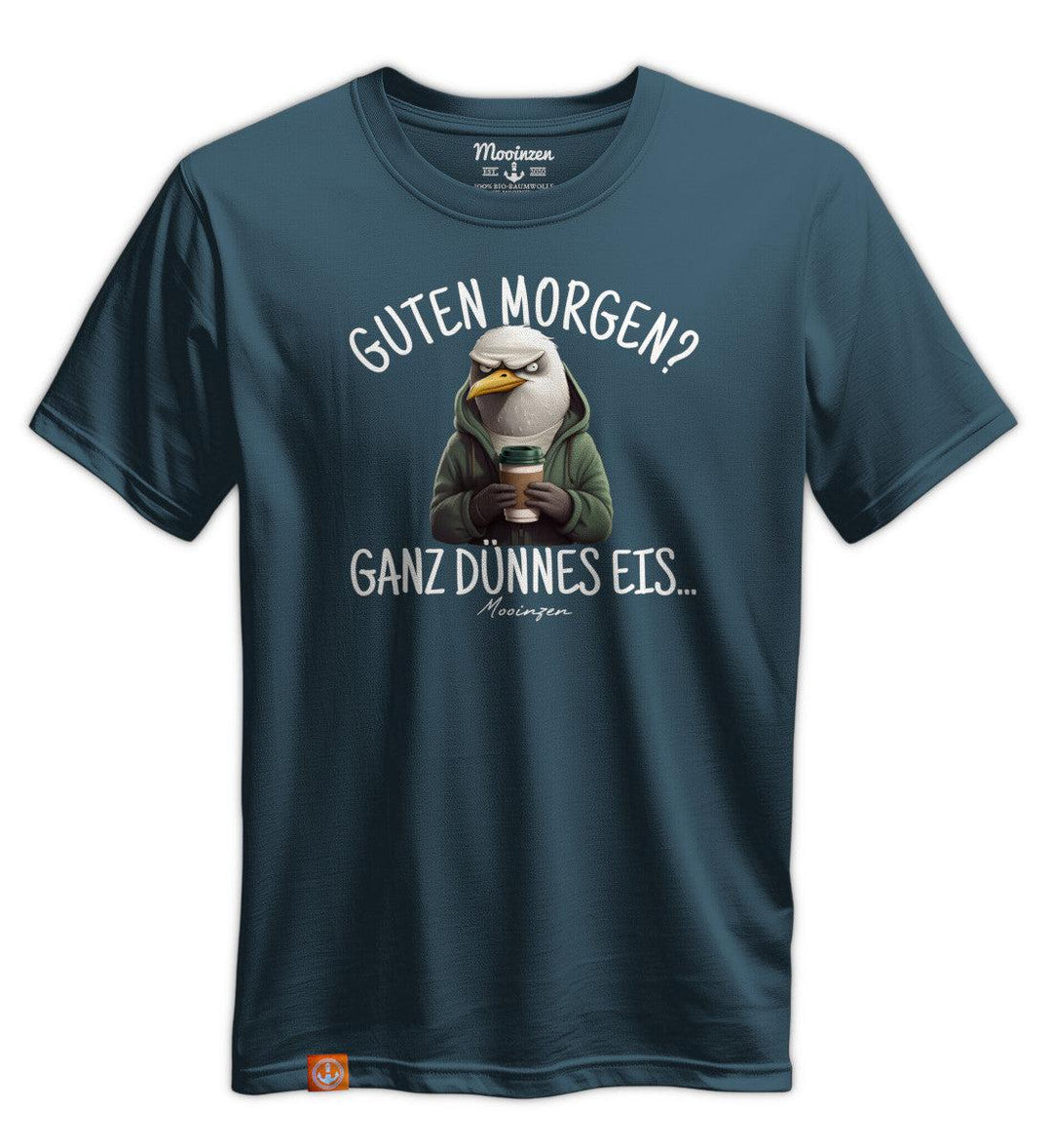 Guten Morgen? ganz dünnes Eis.. · Unisex Premium Bio T-Shirt-Unisex Premium Bio T-Shirt-stargazer-S-Mooinzen