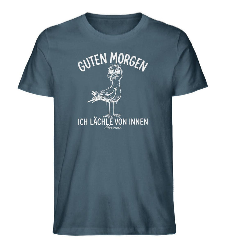 Guten Morgen - ich lächle von innen · Herren Premium Bio T-Shirt-Herren Premium Bio T-Shirt-Stargazer-XS-Mooinzen