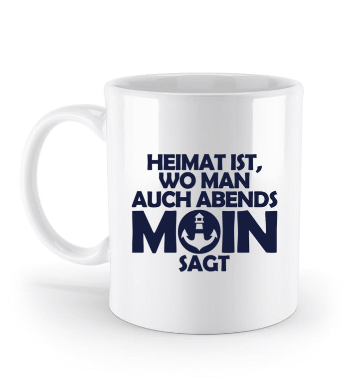 Heimat Moin · Keramik Tasse weiß-Keramik Tasse weiß-White-Einheitsgröße-Mooinzen
