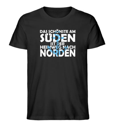 Heimweg Norden · Herren Premium Bio T-Shirt-Herren Premium Bio T-Shirt-Black-XS-Mooinzen