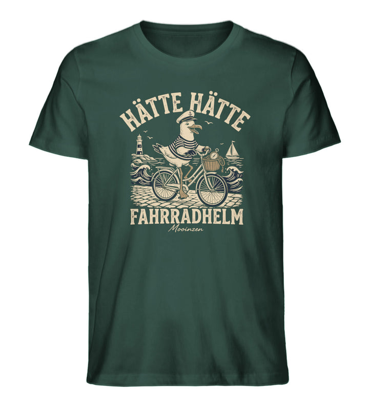 Hätte Hätte Fahrradhelm  · Herren Premium Bio T-Shirt