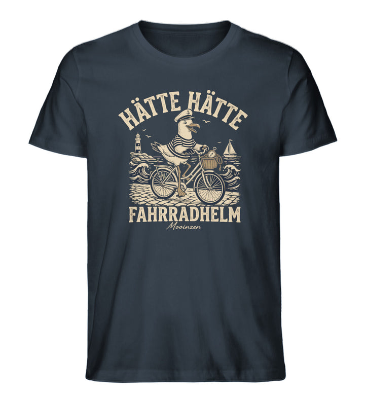 Hätte Hätte Fahrradhelm  · Herren Premium Bio T-Shirt