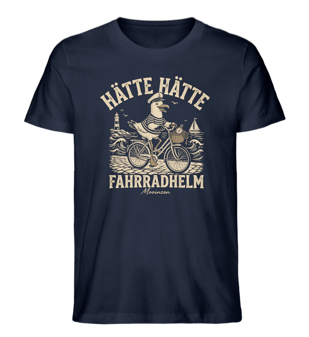 Hätte Hätte Fahrradhelm  · Herren Premium Bio T-Shirt