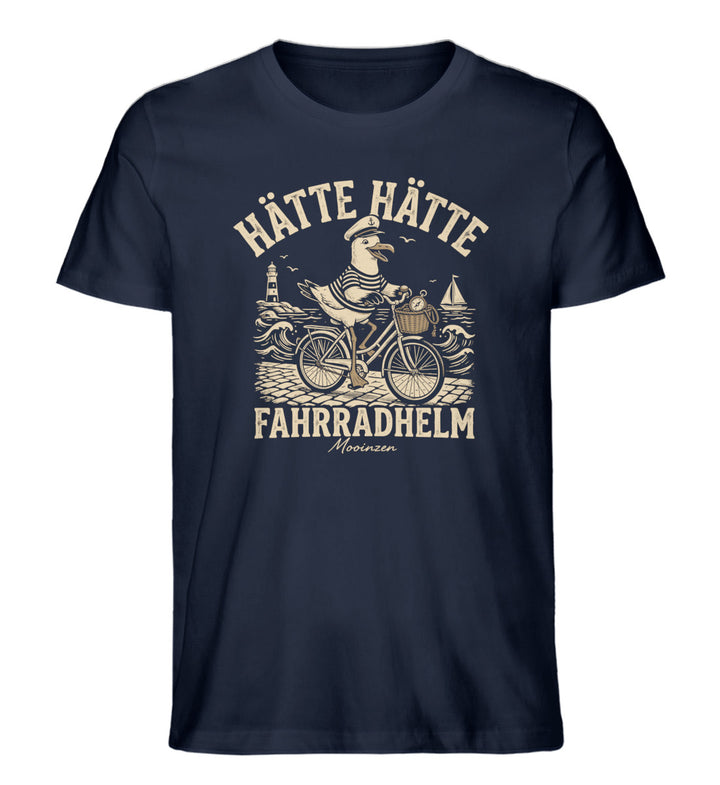Hätte Hätte Fahrradhelm  · Herren Premium Bio T-Shirt