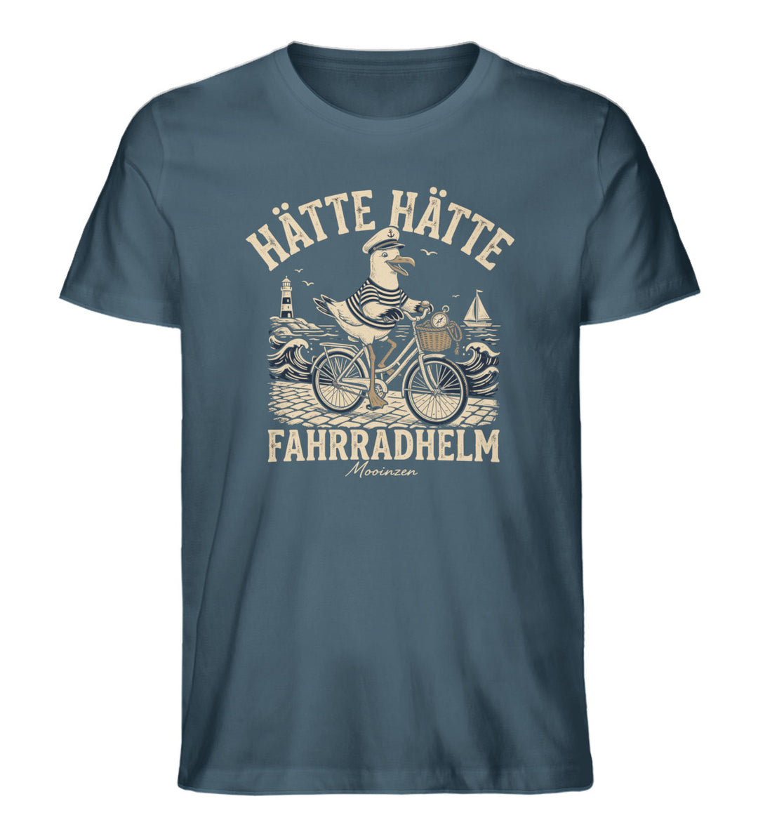 Hätte Hätte Fahrradhelm  · Herren Premium Bio T-Shirt