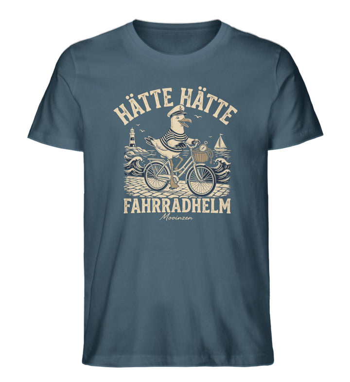 Hätte Hätte Fahrradhelm  · Herren Premium Bio T-Shirt