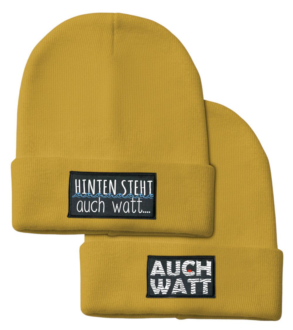 Hinten Auch Watt · Brisen Beanie-Brisen Beanie-mustard-yellow-Einheitsgroesse-Mooinzen