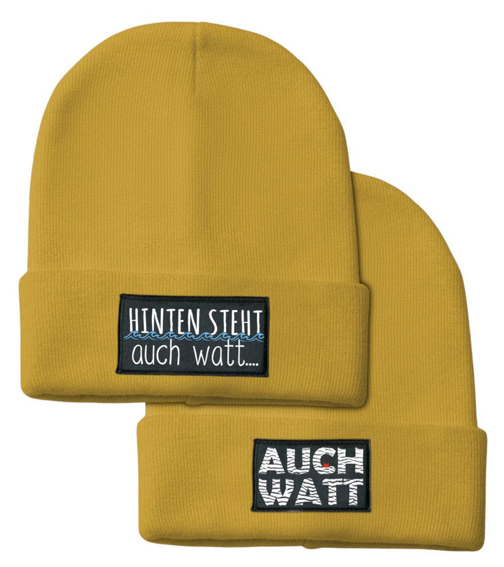 Hinten Auch Watt · Brisen Beanie-Brisen Beanie-mustard-yellow-Einheitsgroesse-Mooinzen