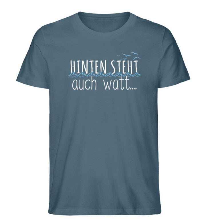 Hinten steht auch watt · Herren Premium Bio T-Shirt-Herren Premium Bio T-Shirt-Stargazer-S-Mooinzen
