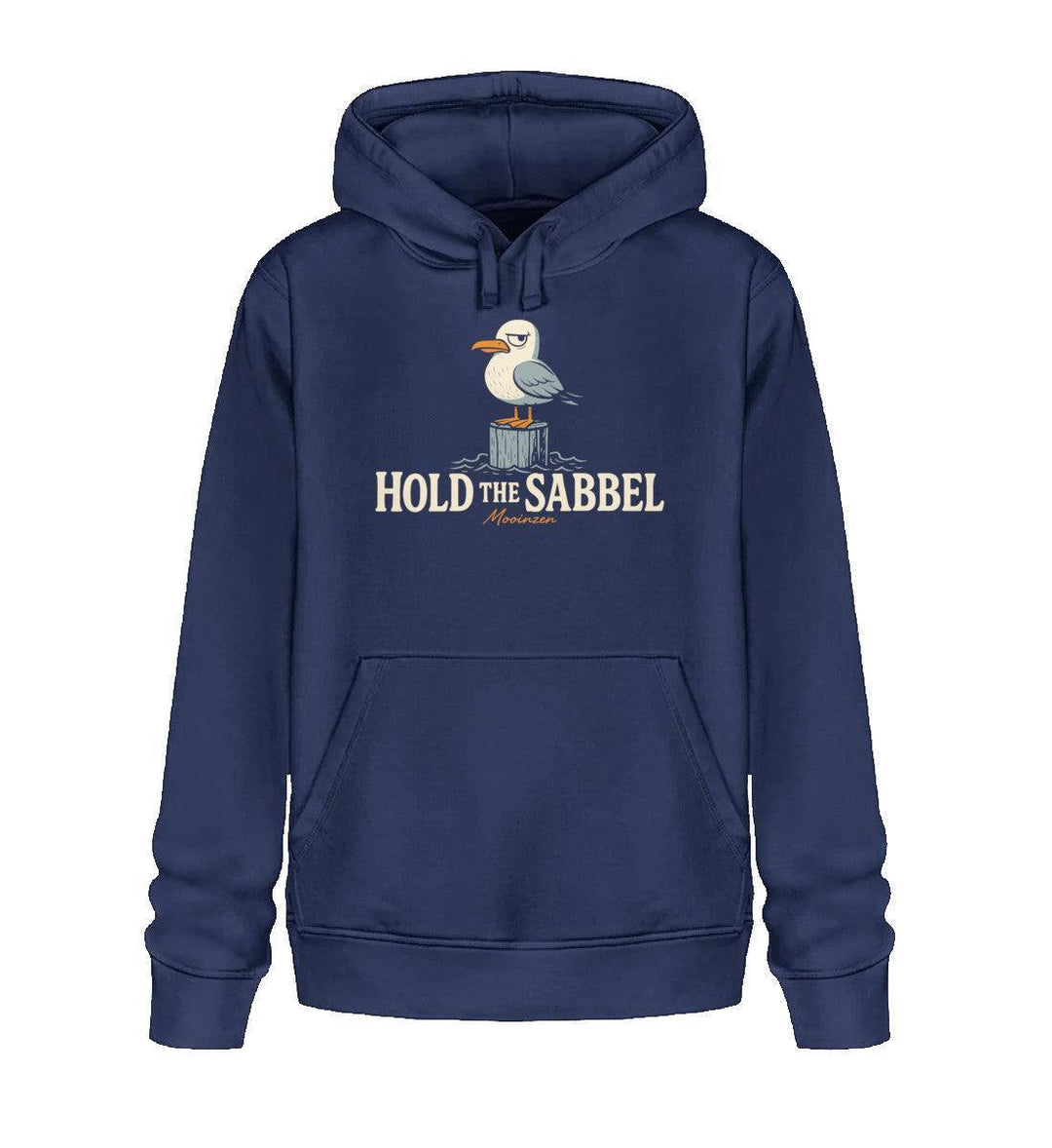 Hold the Sabbel · Unisex Bio Hoodie-Unisex Bio Hoodie-French Navy-XS-Mooinzen
