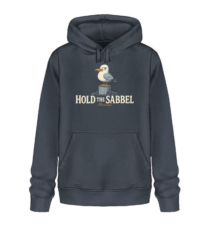 Hold the Sabbel · Unisex Bio Hoodie-Unisex Bio Hoodie-India Ink Grey-XS-Mooinzen